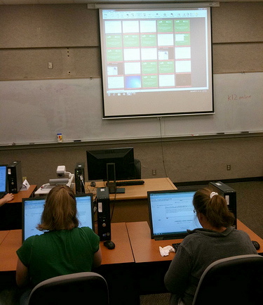 Proctored Moodle quiz.