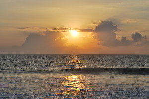 Sunset in Colombo, Sri Lanka January 2011