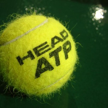 Tennis Ball with words "Head ATP"