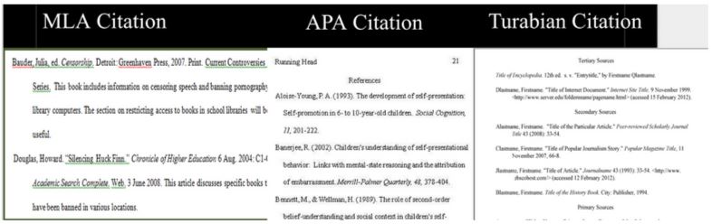 hanging indents in citations