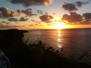 Sunrise at Diamond Head