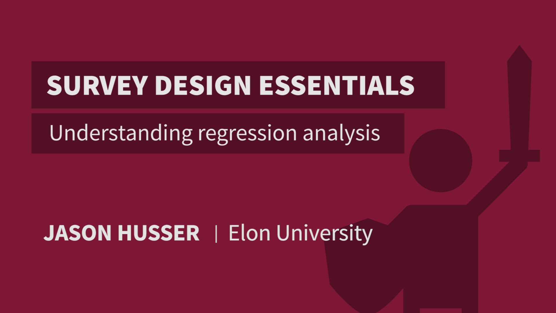 Understanding regression analysis | Survey Design Essentials