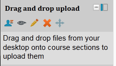 Moodle drag and drop on