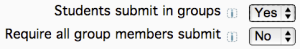 One student can submit on behalf of their group, and your grade and feedback automatically goes to the other members.