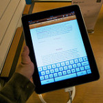iPad with Pages