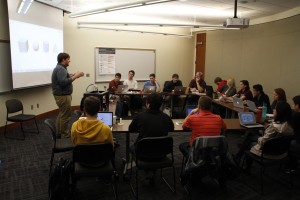 The #MakeElon 3D printing workshop. Hope to see you at the next one! Photo by Dan Reis.