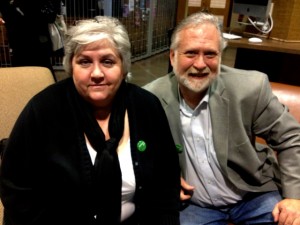 Activists Lorelei Scarbro and Bill Price spoke on social and environmental issues in Appalachia